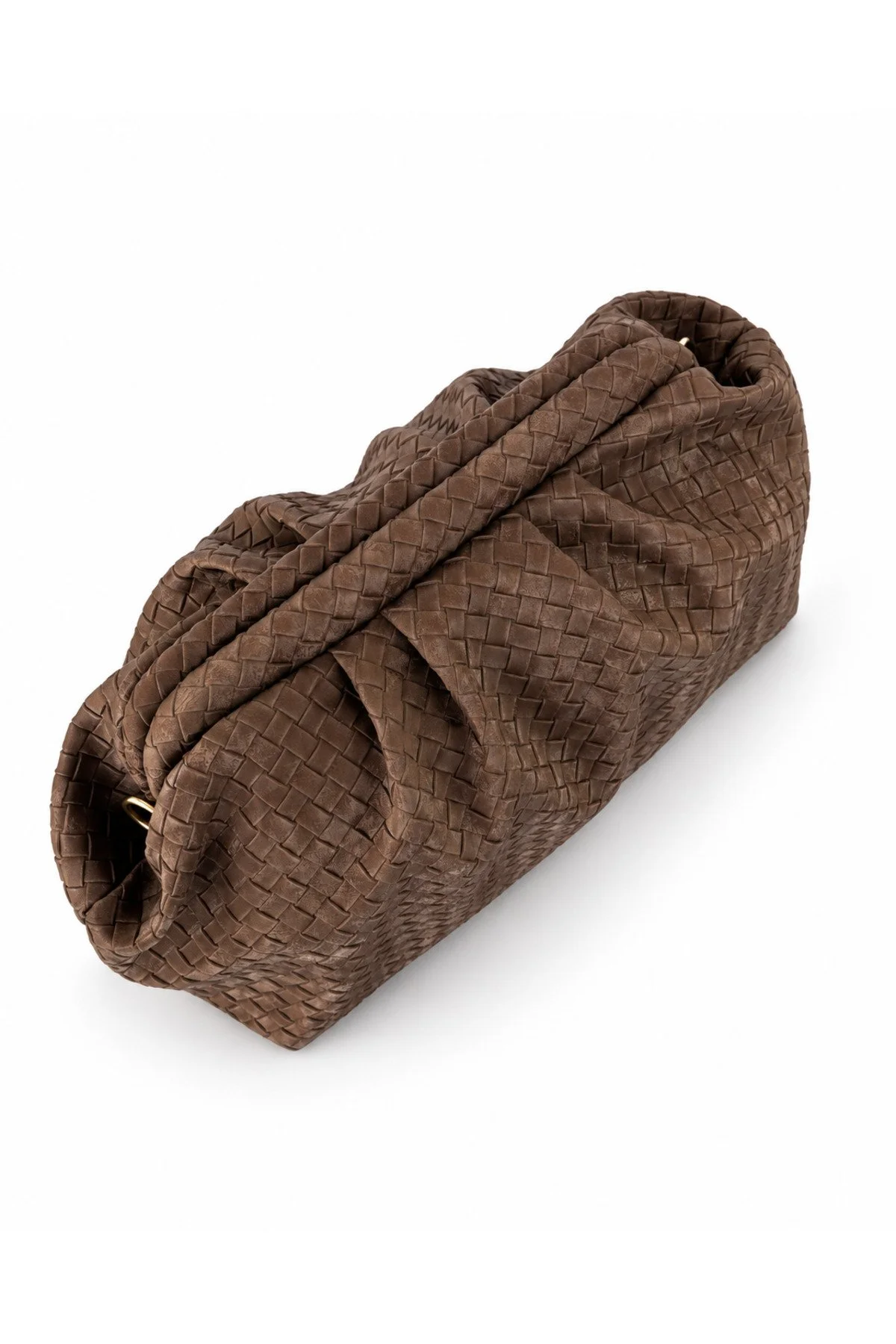 GLOW SÜET BÜYÜK BOY ÖRGÜ DETAYLI EL, OMUZ VE ÇAPRAZ ÇANTA, 33 cm x 21 cm - Görsel 8