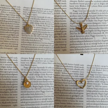 Gold Kolye Seti - 4'Lü Set Kolye