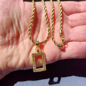 ''gram'' Uyumlu Kolye 60cm 995gr 24ayar Kaplama