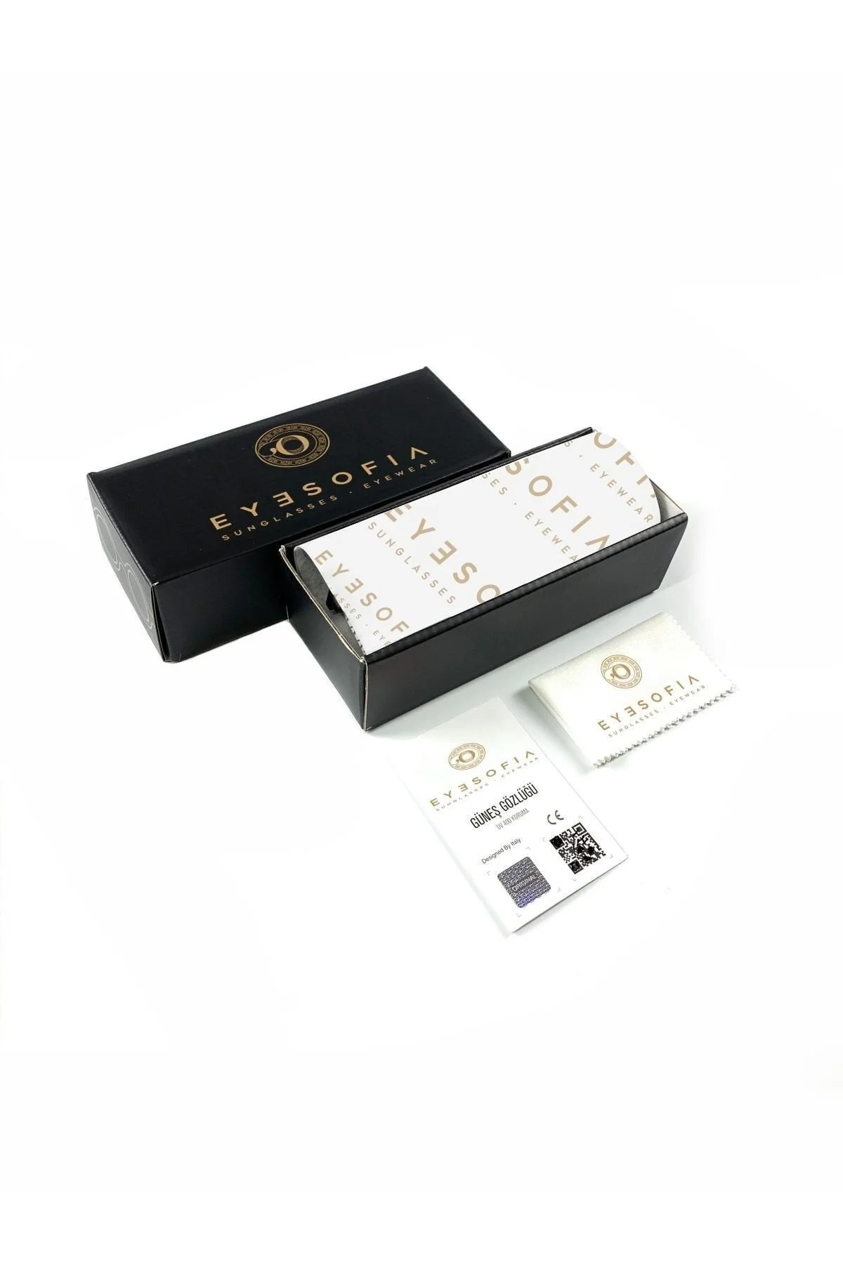 Güneş Gözlüğü Erkek Uv400 Cam Ce Belgeli Gold Siyah - Görsel 11