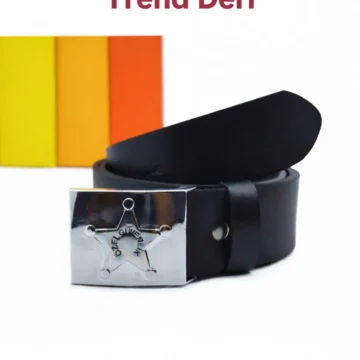Hakiki Deri Özel Güvenlik Kemeri 4.5 Cm Security Belt