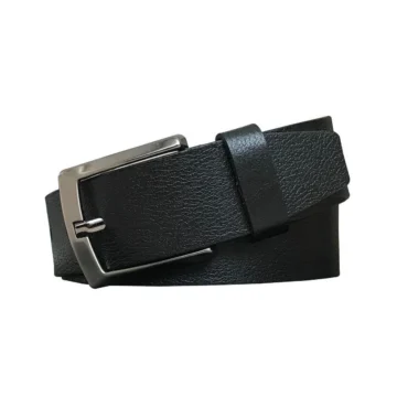 Hakiki Deri Siyah Kemer 4 Cm=dk-1313