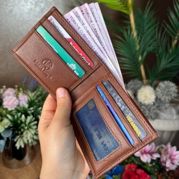 Hakiki Martin Deri | Unisex RFID Korumalı Premium Cüzdan