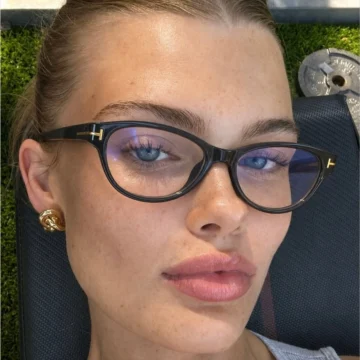 Hannah Blueblock Mavi Işık Korumalı Gözlük Ekran Gözlüğü | Kılıf ve Silme Bezi Hediyeli