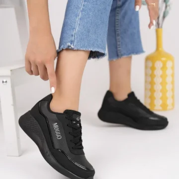 Happy Garantili Kadın Ortopedik Günlük Bağcıklı Şık Rahat Sneaker Spor Ayakkabı