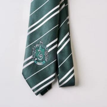 Harry Potter Slytherin Özel Tarasım Lisanslı Kravat