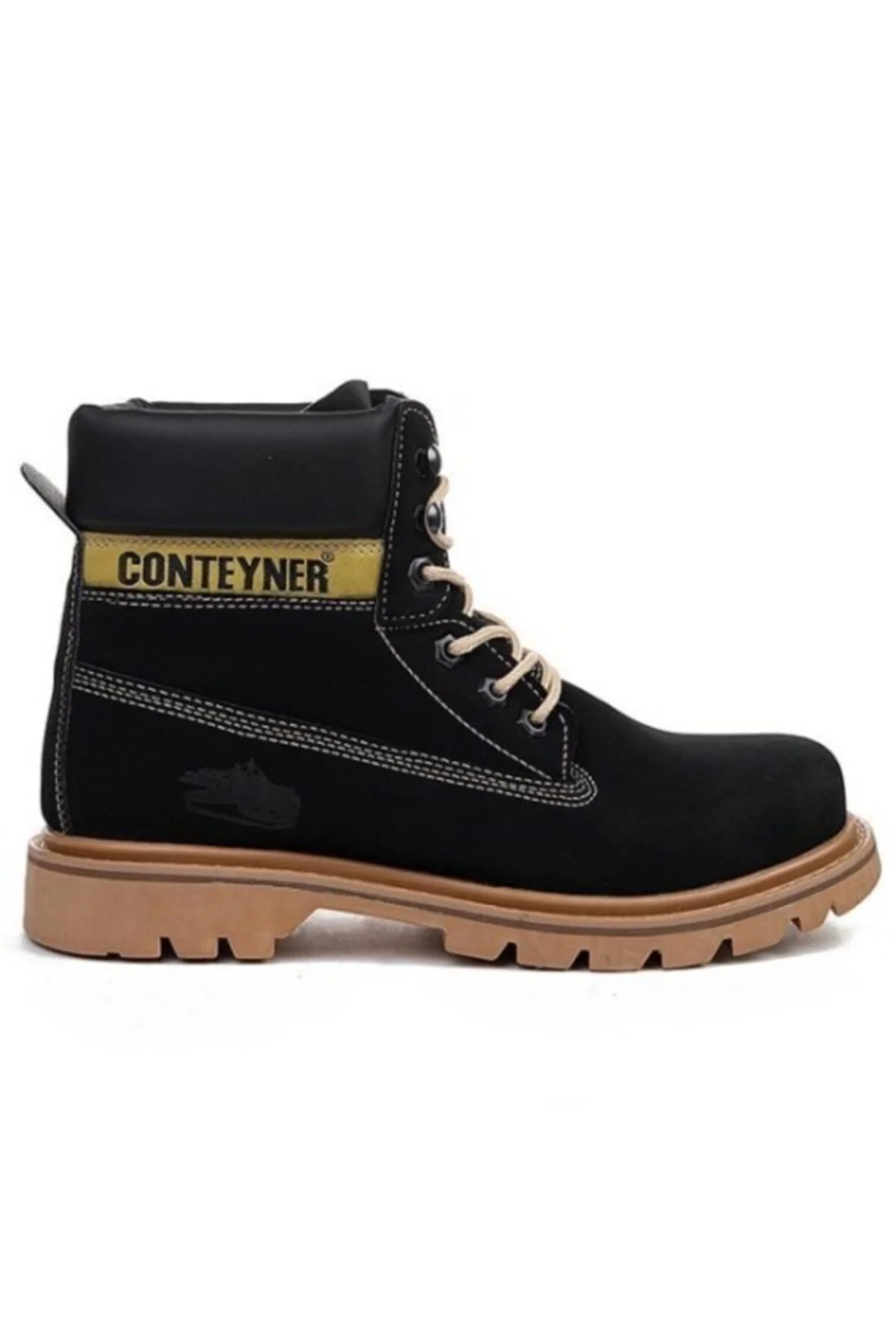 Hepsitrend Unisex Camel Kışlık Kauçuk Kaymaz Taban Bot