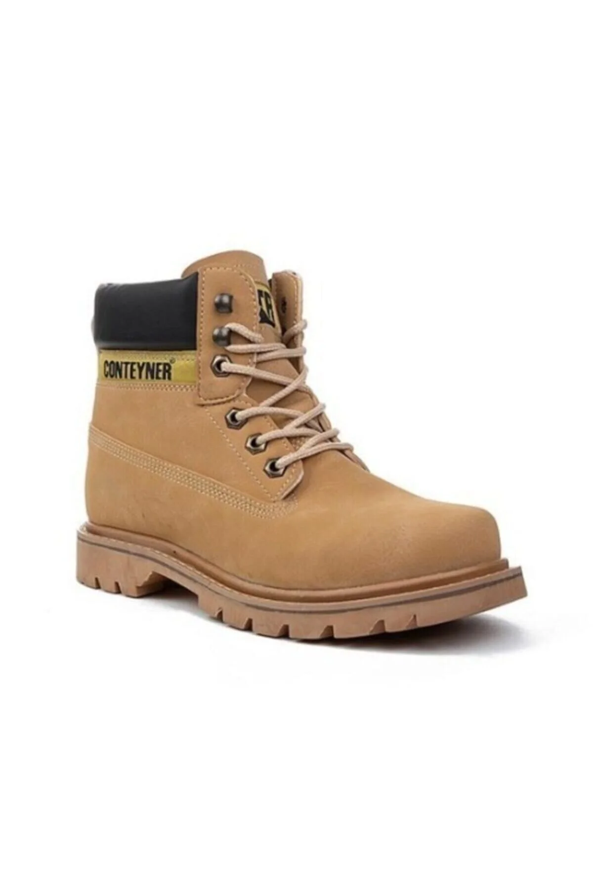 Hepsitrend Unisex Camel Kışlık Kauçuk Kaymaz Taban Bot - Görsel 5