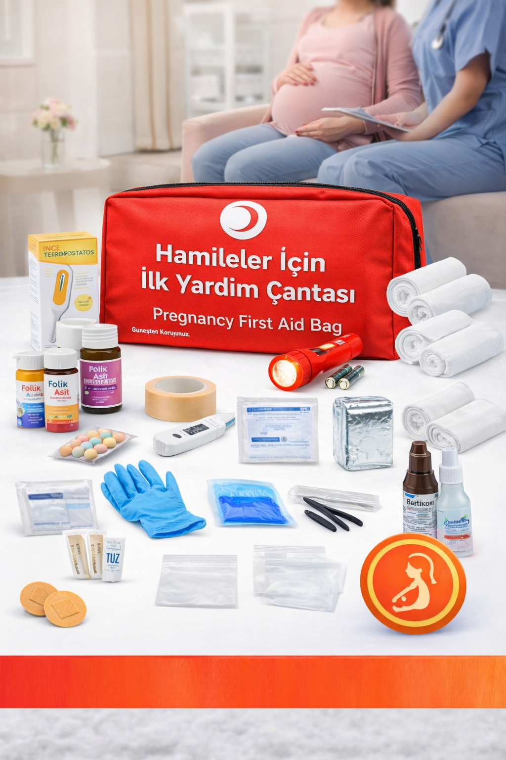 Hamile ilk Yardım Çantası - ürün görseli
