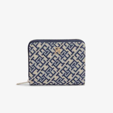 Icon Jacquard Kadın Lacivert Cüzdan