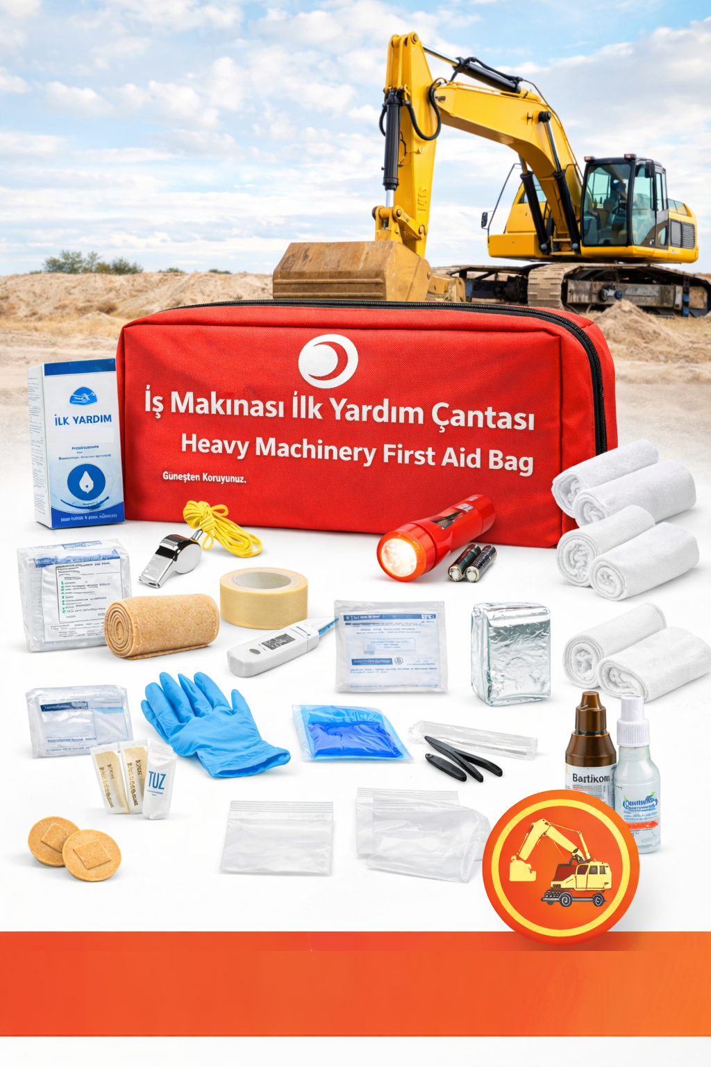 İş Makinesi ilk Yardım Çantası - ürün görseli