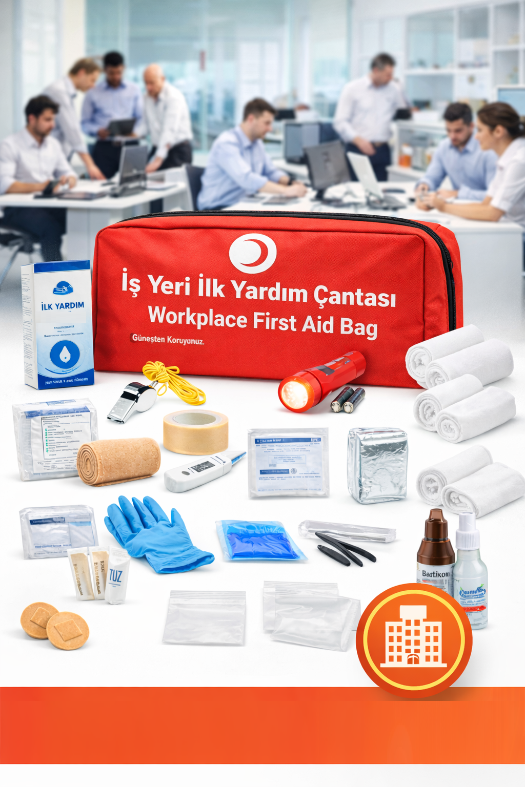 İş Yeri ilk Yardım Çantası - ürün görseli