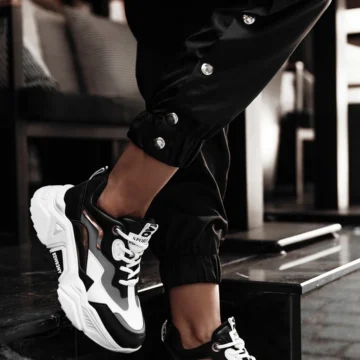 Kadın Beyaz Pudra Sneaker