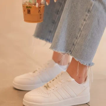 Kadın Beyaz Sneaker Spor Ayakkabı