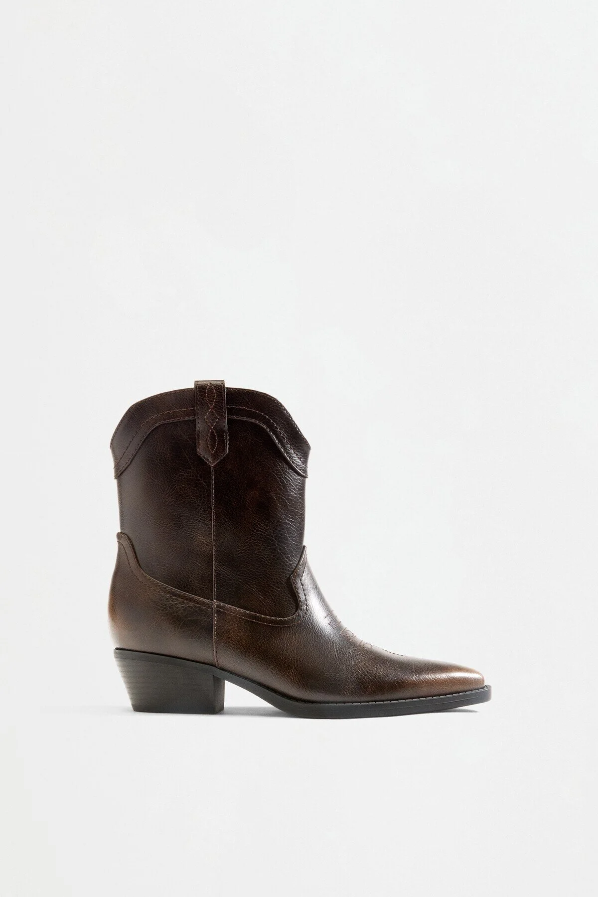 KADIN | Düz kovboy bilekte bot