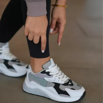 Kadın Mavi Sneaker Günlük Spor Ayakkabı 086