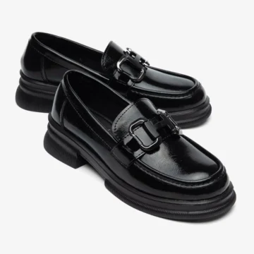 Kadın Old Money Esintisi: Şıklığına Karakter Katan Kahve Maskülen Loafer