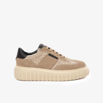 Kadın Siyah Hakiki Deri Sneaker Ayakkabı 5K2SA35371