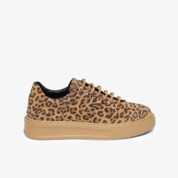 Kadın Siyah Hakiki Deri Sneaker Ayakkabı 5K2UA35320