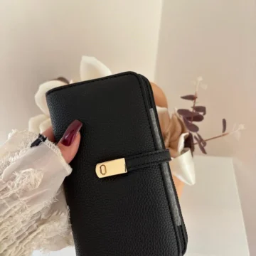 Kadın Telefon Bölmeli Suni Deri Cüzdan