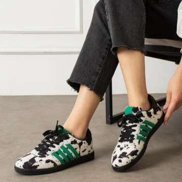 Kahverengi Kadın Günlük Sneaker Ayakkabı
