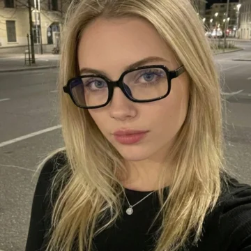 Kare Şeffaf Ekran Gözlüğü - Leopar Çerçeve Unisex Model Mavi Işık Koruma