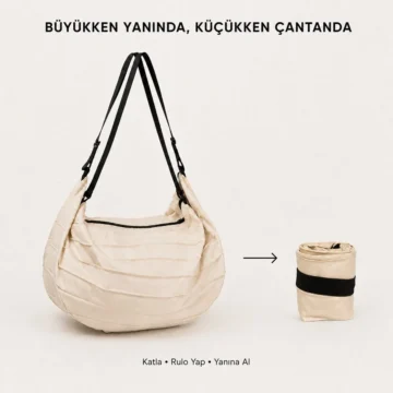 Katlanabilir Akordiyon Alışveriş Çantası Seyahat Çantası Market Çantası Spor Çantası Sırt Çantası