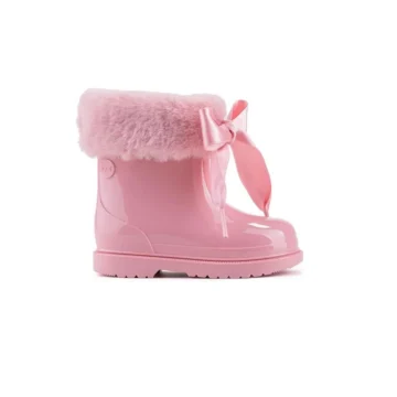Kışlık Çocuk Bımbı Soft Rosa Yağmur Çizmesi