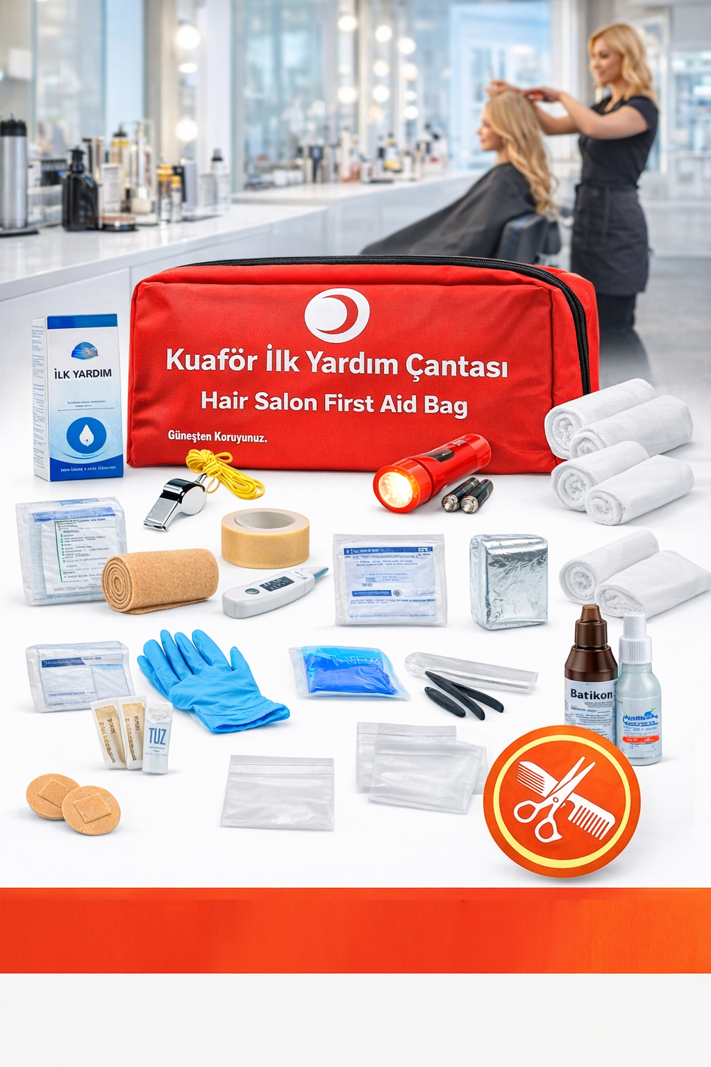 Kuaför ilk Yardım Çantası - ürün görseli
