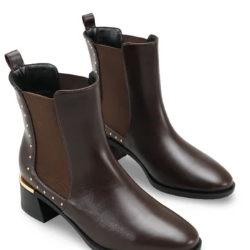 Larissa Alma Kadın Topuklu Bot 00129782 Siyah Cilt