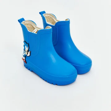 LCW STEPS Mavi Sonic Baskılı Erkek Bebek Çizme