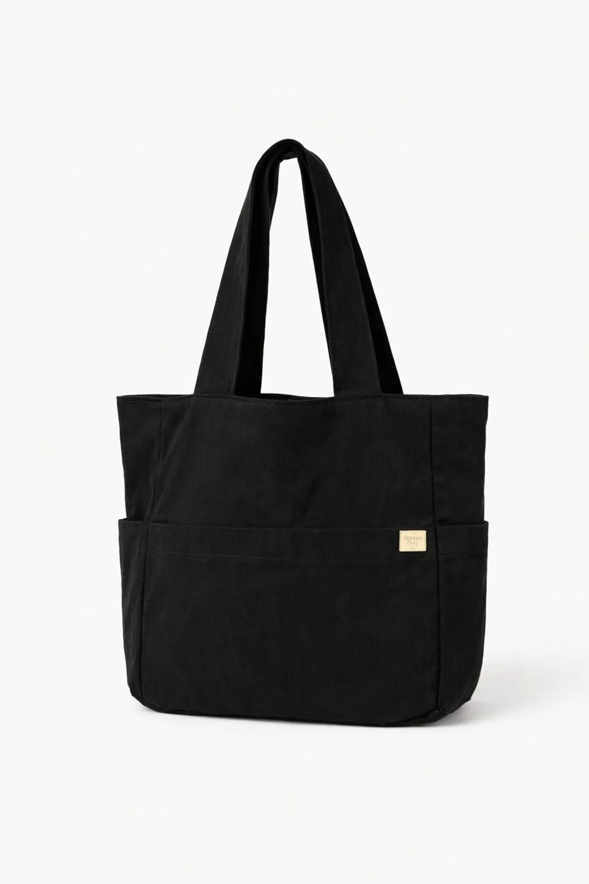 Leopar Desenli Geniş Hacimli Çok Cepli Tote Bag