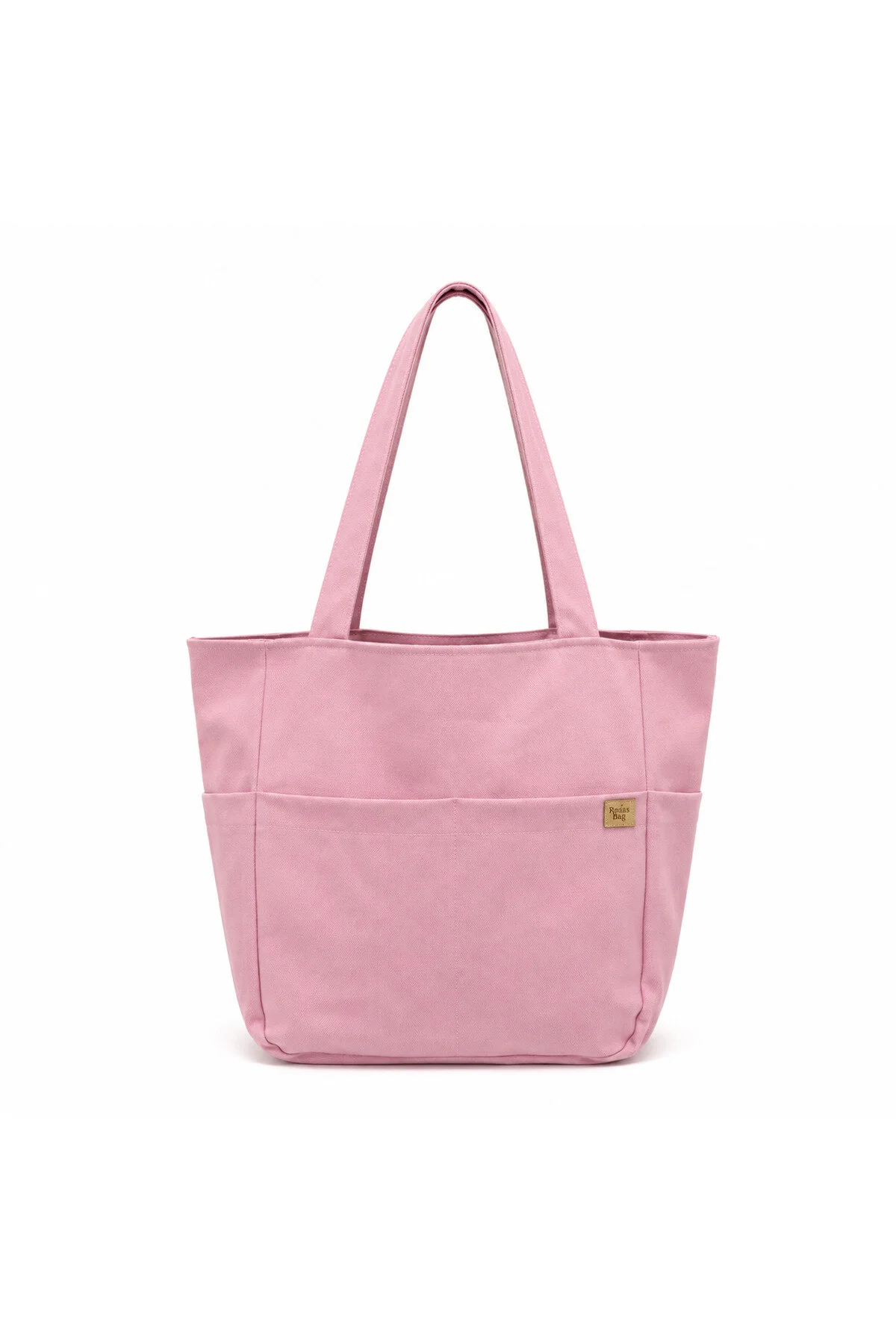 Leopar Desenli Geniş Hacimli Çok Cepli Tote Bag - Görsel 5