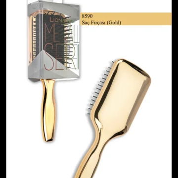Lionesse Saç Fırçası Metal Gold 8590