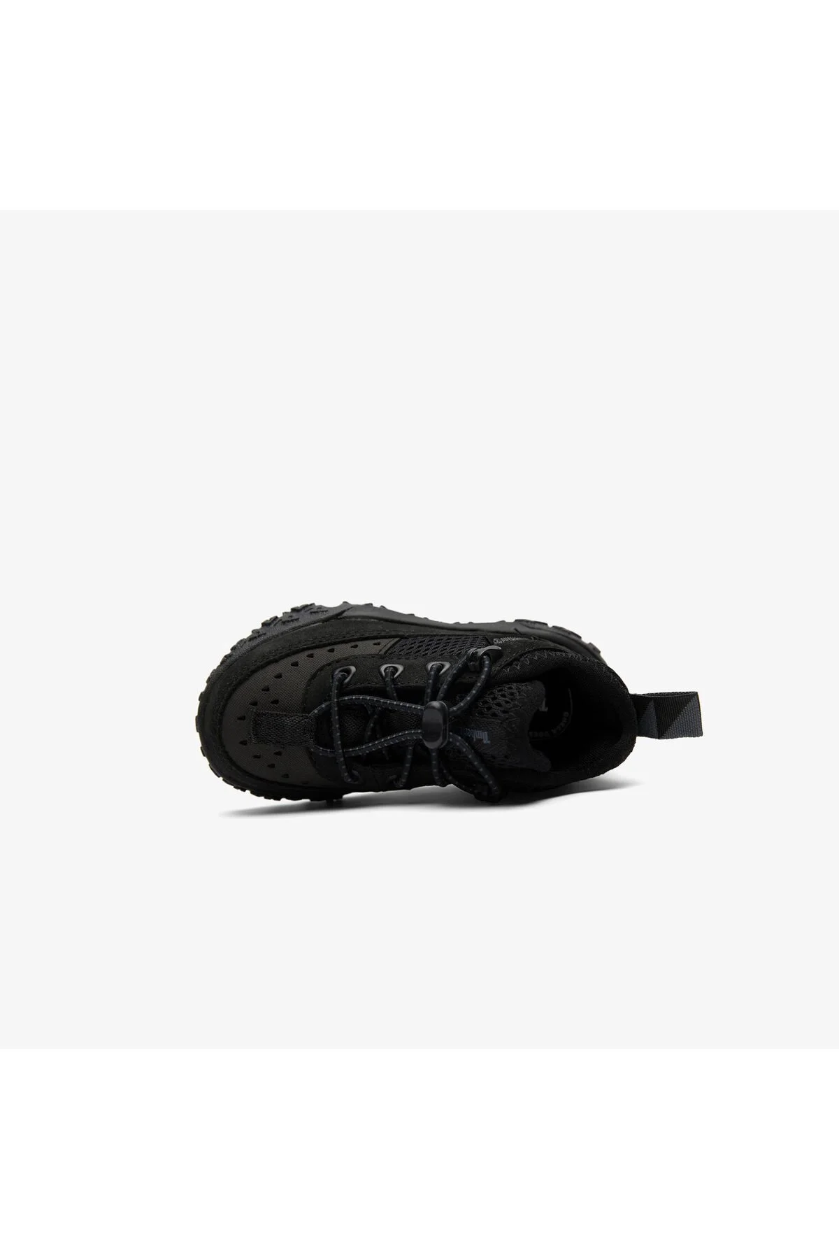 Low Lace Up Bebek Siyah Bot - Görsel 4