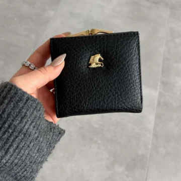 Mae Vintage Model Suni Deri Cüzdan