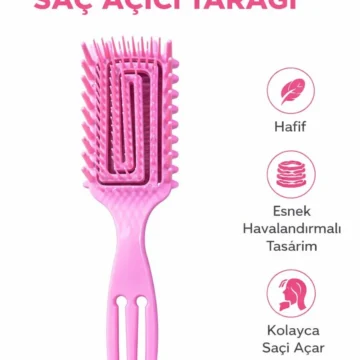 Magical Curl Bukle Belirginleştici 3 Amaçlı Saç Fırçası