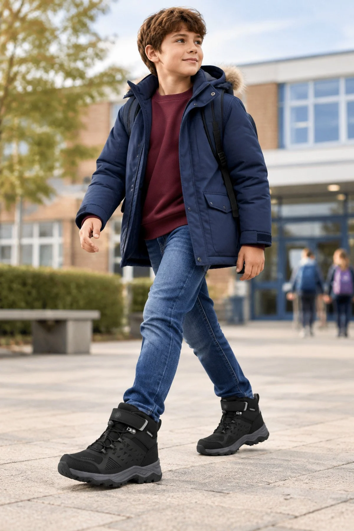 MARMY HI 5PR Haki Erkek Çocuk Outdoor Bot - Görsel 2