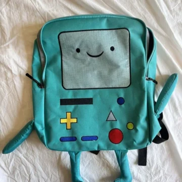 Mavi Adventure Time BMO Sırt Çantası