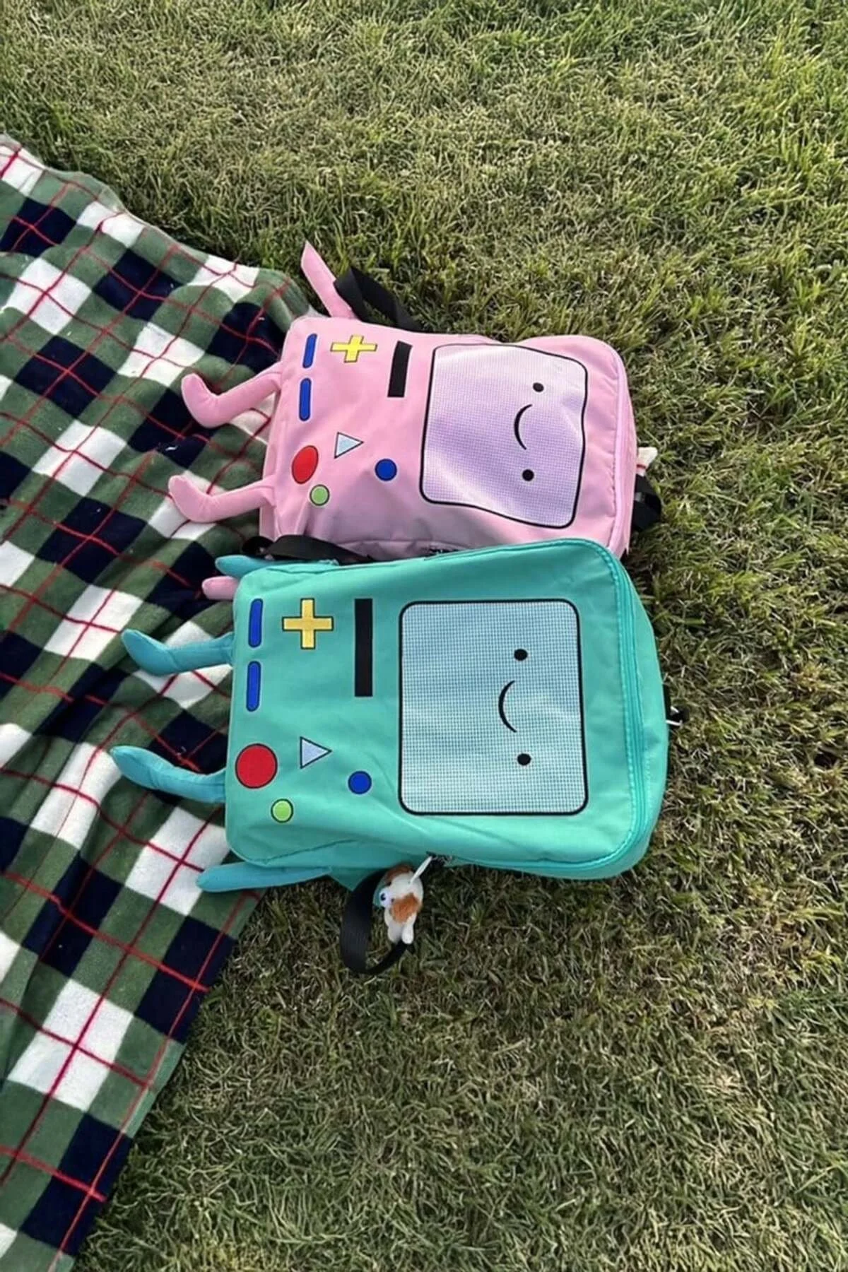 Mavi Adventure Time BMO Sırt Çantası - Görsel 5