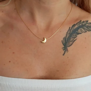 Mini Hilal Kolye