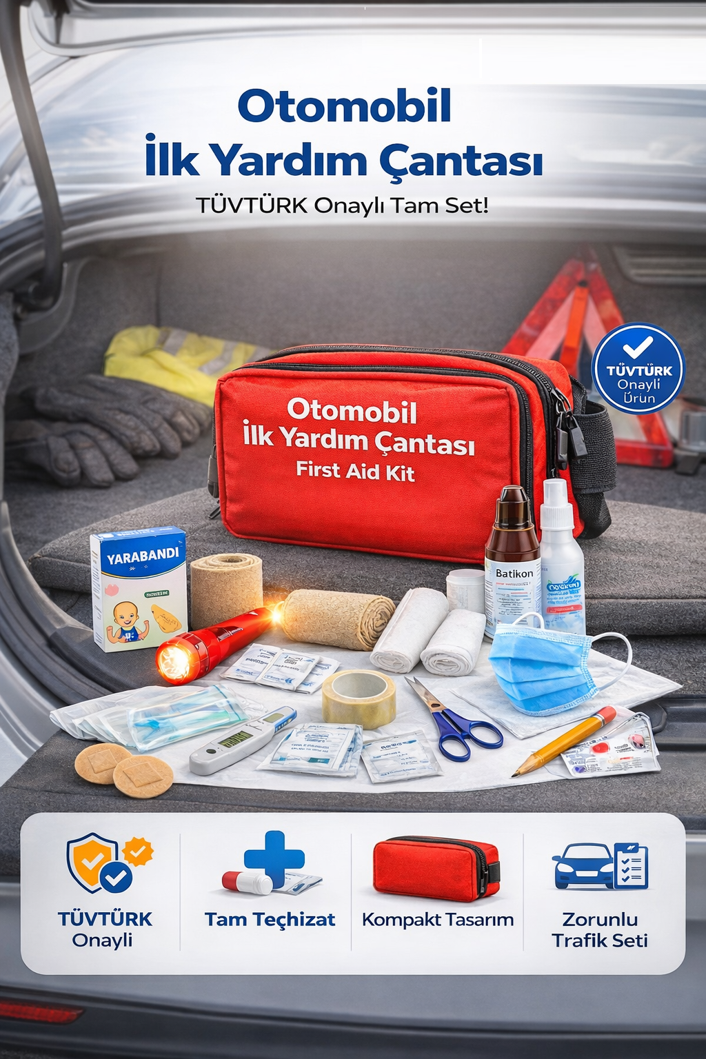 Okul İlk Yardım Çantası - ürün görseli