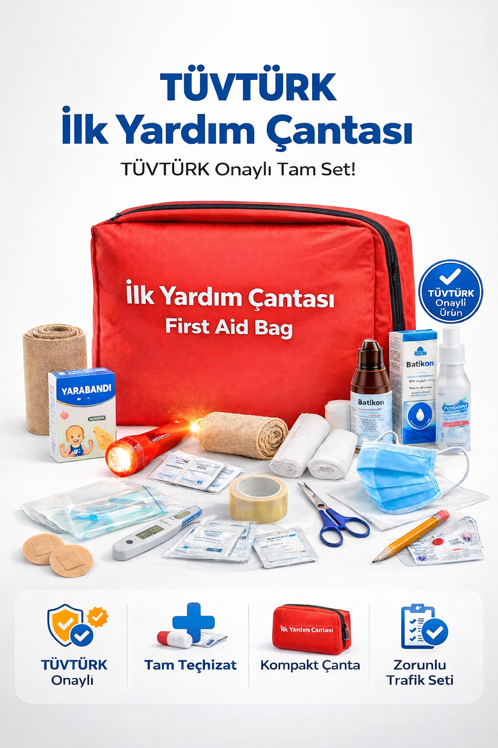 Trafik ilk Yardım Seti - ürün görseli