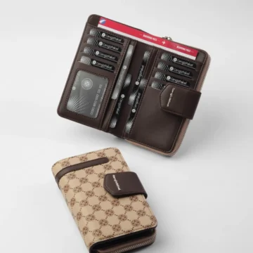 Monogram Kadın Orta Boy Cüzdan 65256mp Kahve-vizon