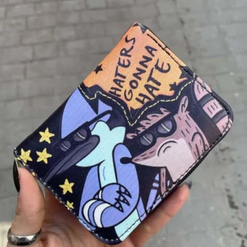 Mordecai ve Rigby Cool Boys Kadın Kısa Cüzdan