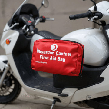 motorsiklet İlk Yardım Çantası