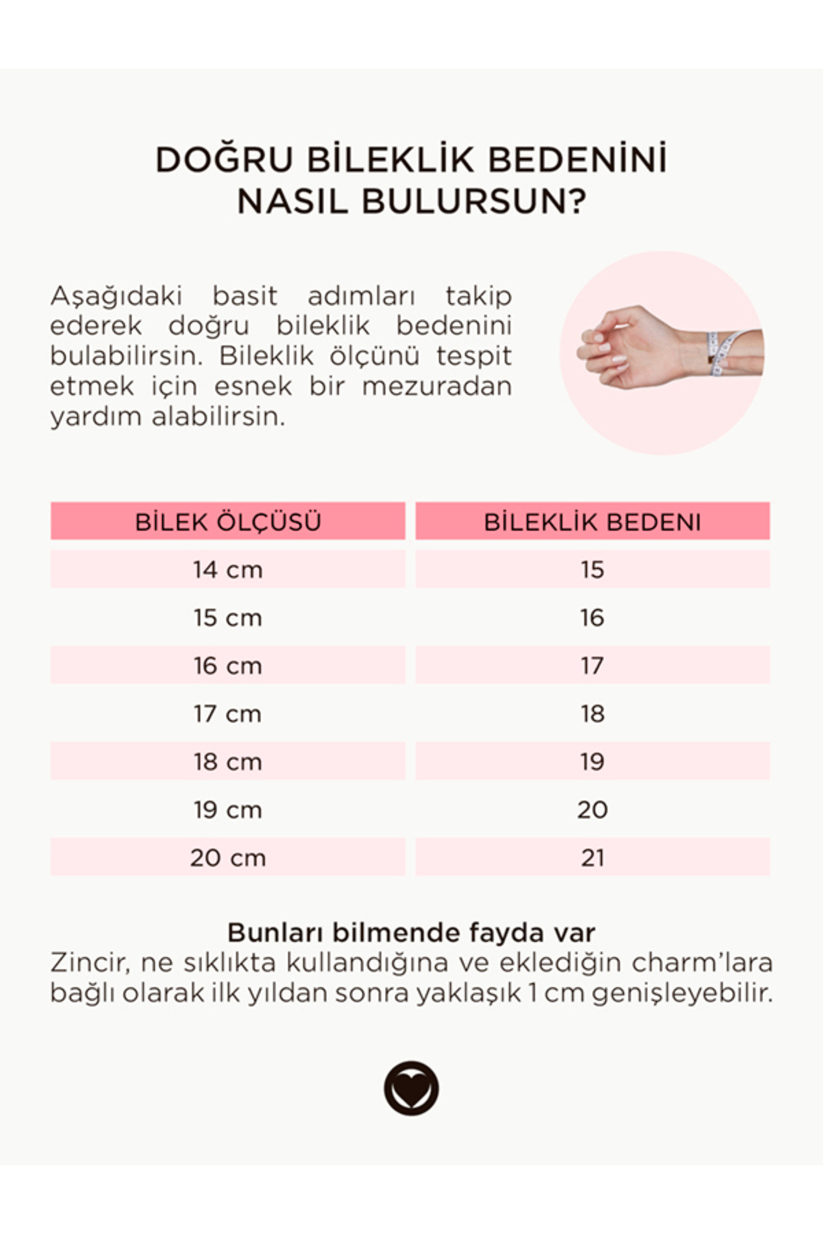 Pandora Moments Kalp Klipsli 925 Ayar Gümüş Yılan Zinciri Bileklik Charm Uyumlu