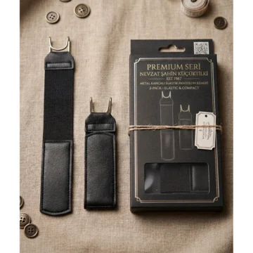 PREMİUM SERİ METAL KANCALI ELASTİK TOKASIZ YENİ NESİL PANTOLON KEMERİ