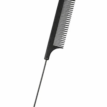 Profesyonel Metal Saplı Krepe Tarağı Saç Ayırma Tarağı