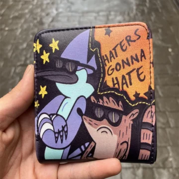 Regular Show Mordecai & Rigby Haters Gonna Hate Erkek Cüzdan